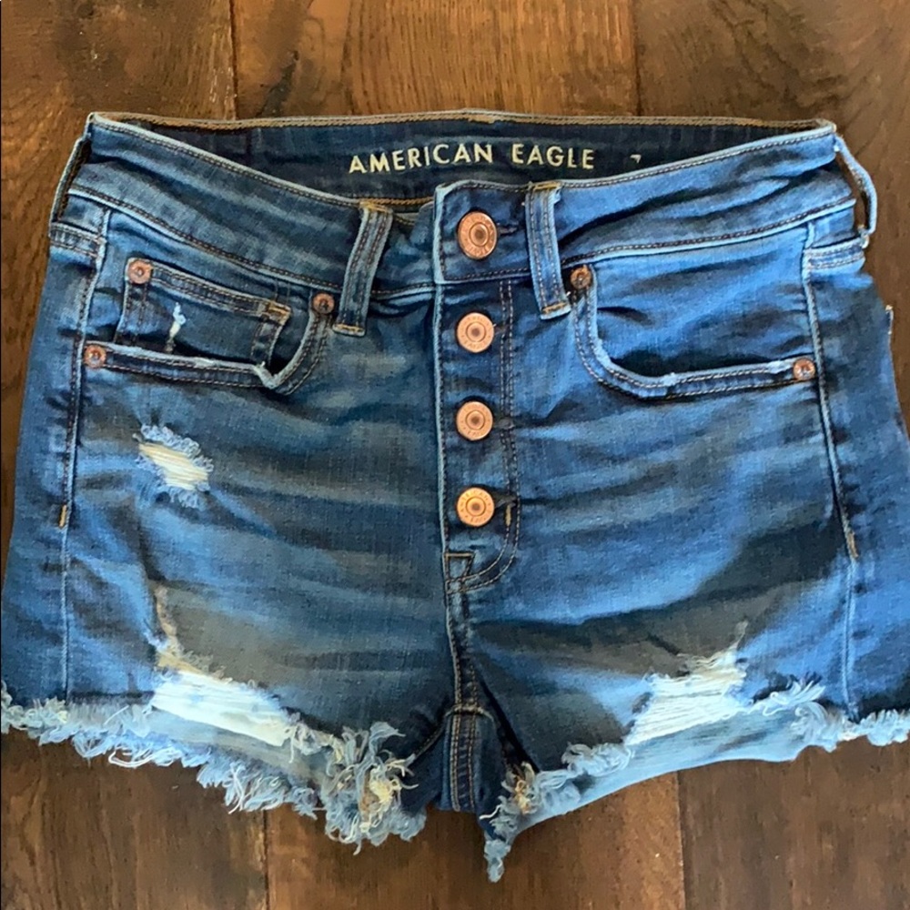 American Eagle super stretch high waisted shorts
